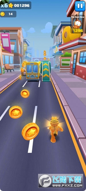 加菲猫跑酷无限金币钻石版(Garfield Rush)