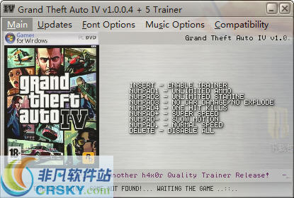GTA4五项修改器