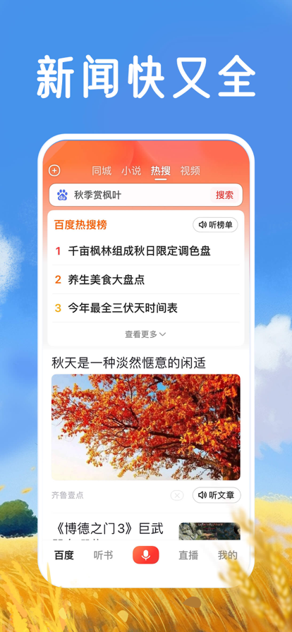 百度大字版下载官方最新版