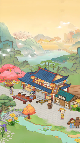 幸福茶园赚钱小游戏