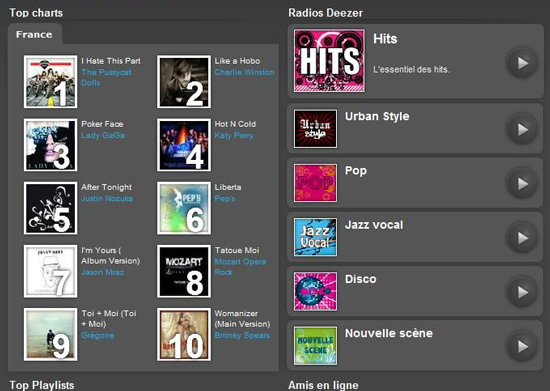Deezer软件体验
