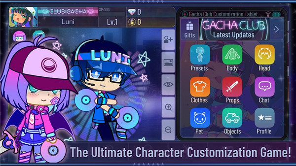 加查艺术游戏中文版(Gacha Clubart)