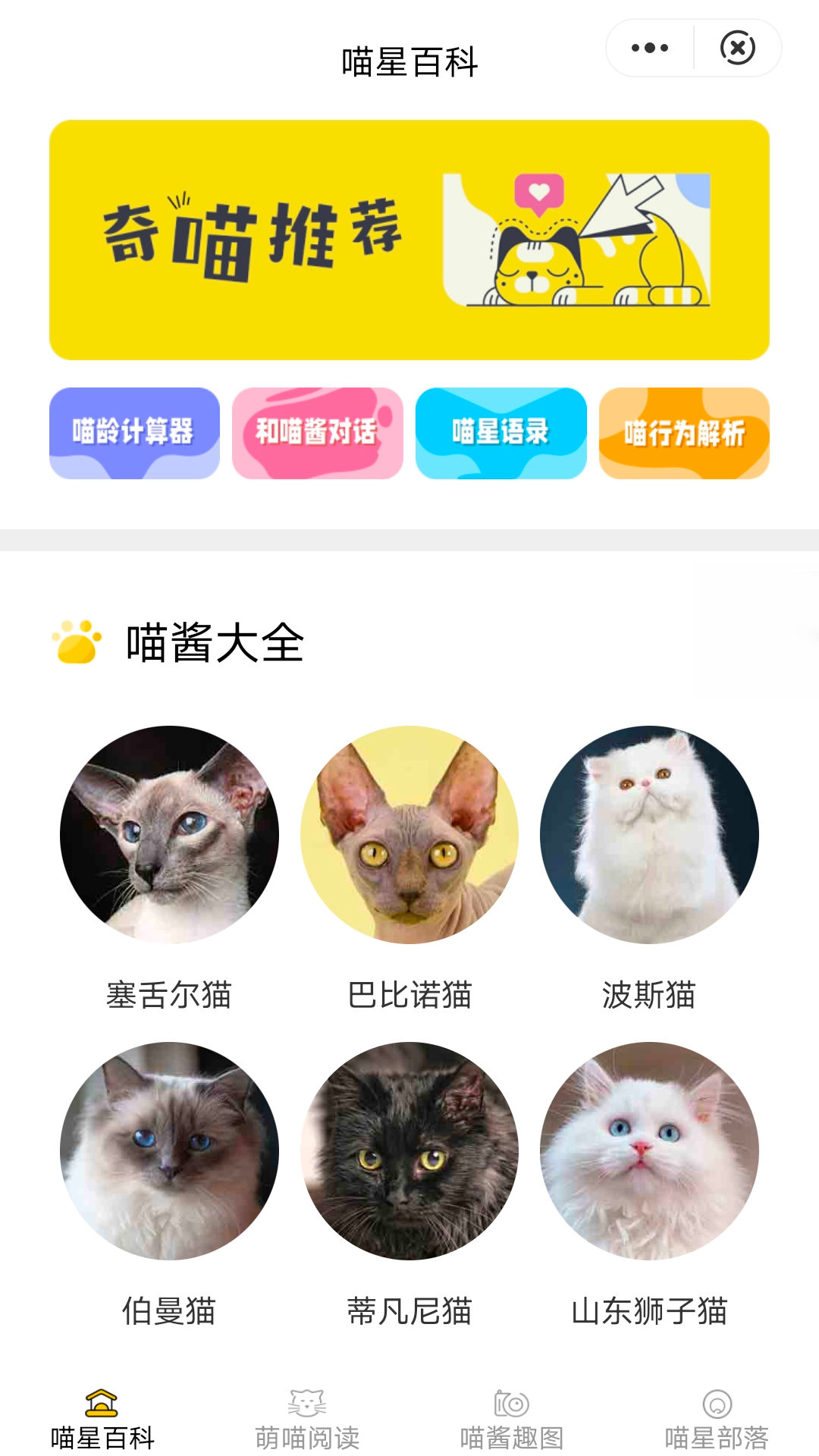 喵星百科app2022最新版