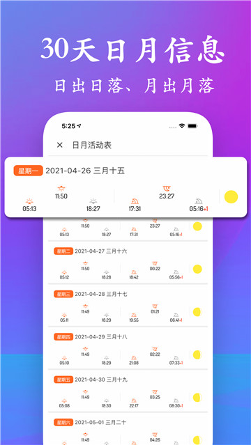 潮汐表
