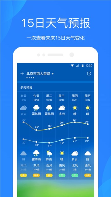 天气预报