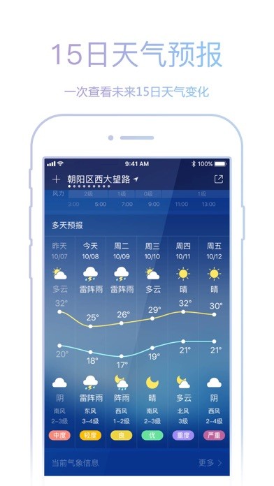 天气预报