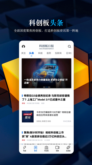 科创板日报最新消息