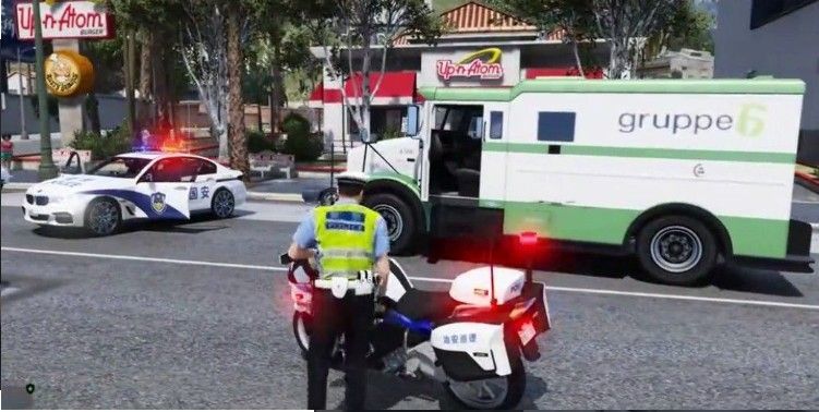 gta5中国警察模拟器
