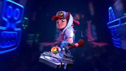 地铁跑酷万圣节版（Subway Surf）