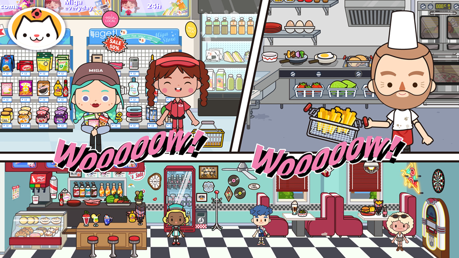 米加小镇国际服Miga World