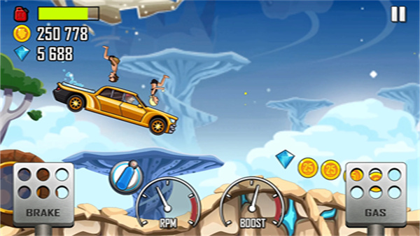 登山赛车1官方版下载(Hill Climb Racing)