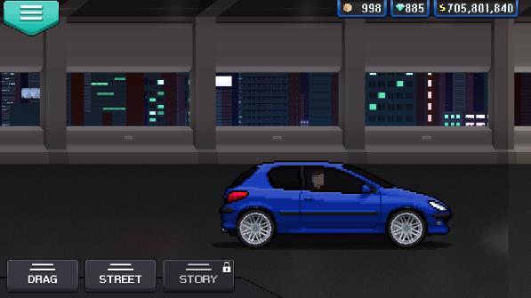 像素赛车手下载官方正版(Pixel Car Racer)