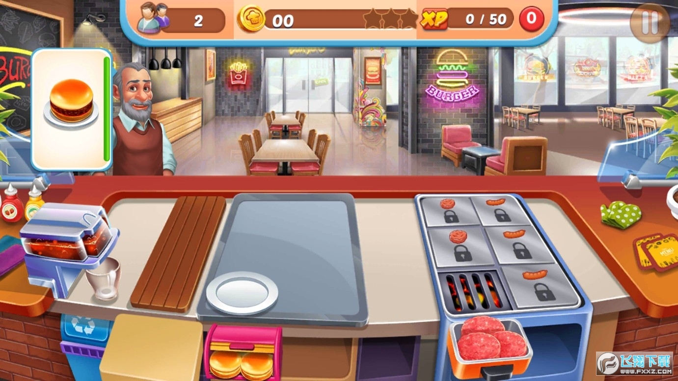 疯狂的餐厅厨房Chefs Life无限金币钻石版