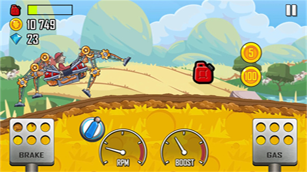 登山赛车1官方版下载(Hill Climb Racing)