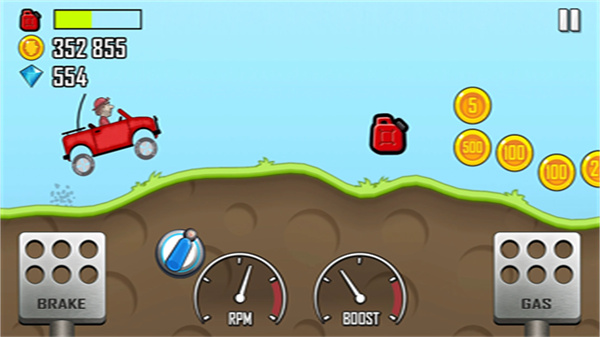 登山赛车1官方版下载(Hill Climb Racing)