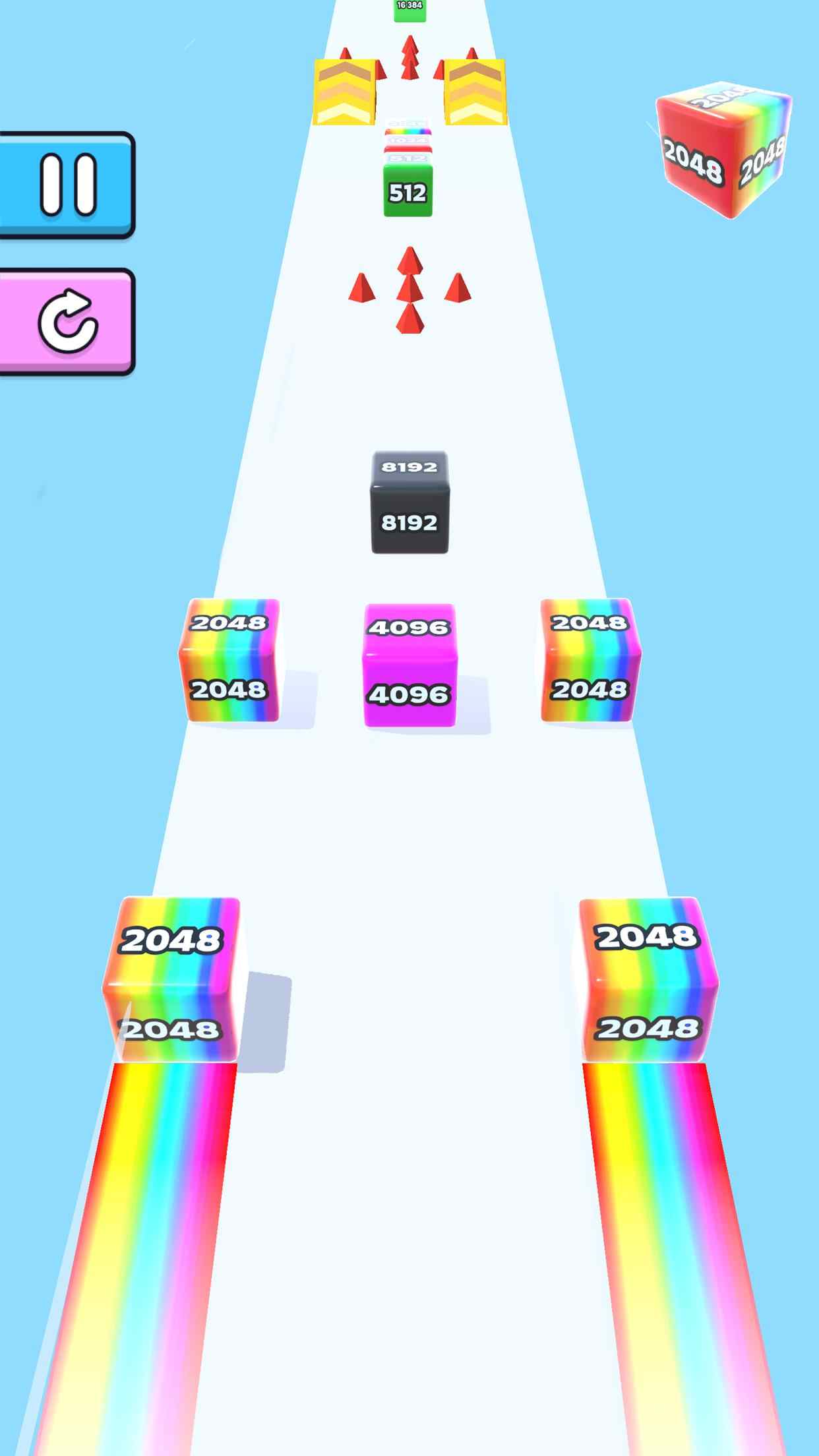 果冻快跑2048游戏手机版下载