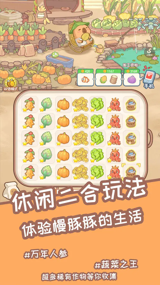 慢豚豚的生活最新金币修改版