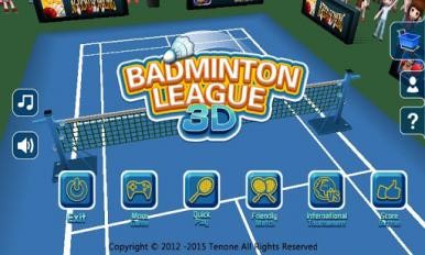 羽毛球3D(Badminton League)
