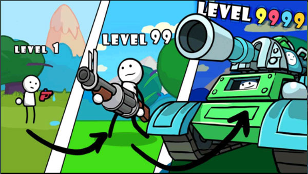 单枪匹马游戏(OneGunStickman)