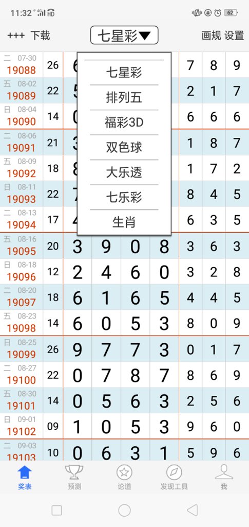 够力七星彩排列五彩票