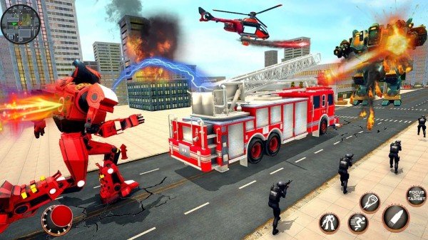应急消防机器人EmergencyFireFighterRobot3D
