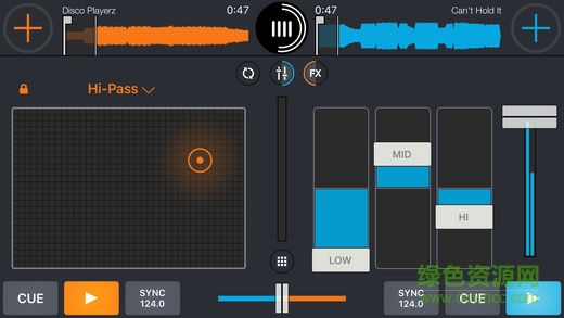 手机crossdj打碟软件