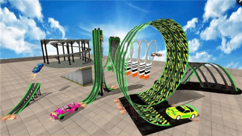 空中特技轨道赛车手机版