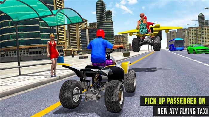 FlyingATVBikeTaxiSimulator:FlyingBikeGames