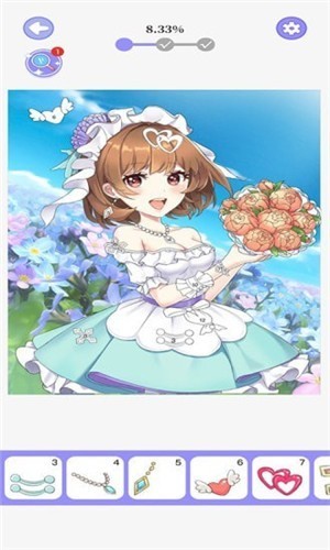 花花填色无限金币钻石版