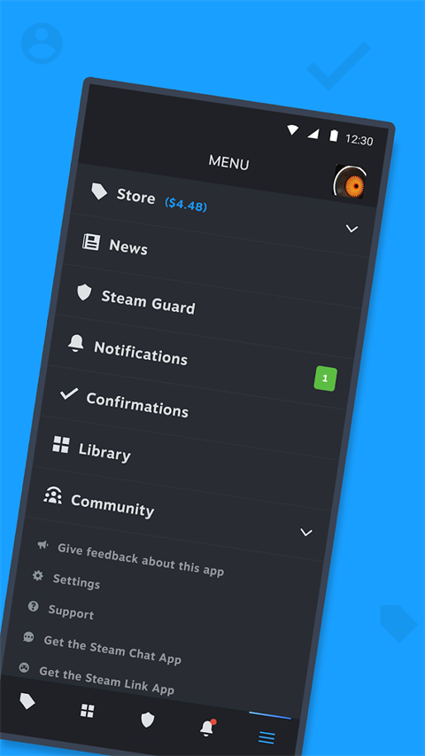 steam mobile