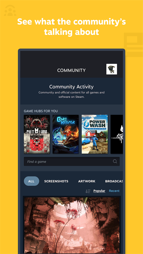 steam mobile