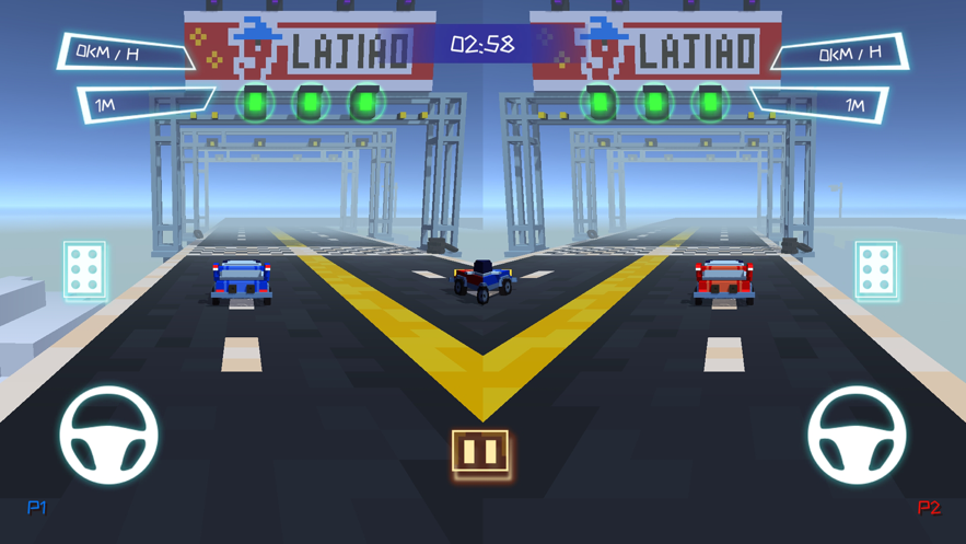 双人赛车3D跑车版