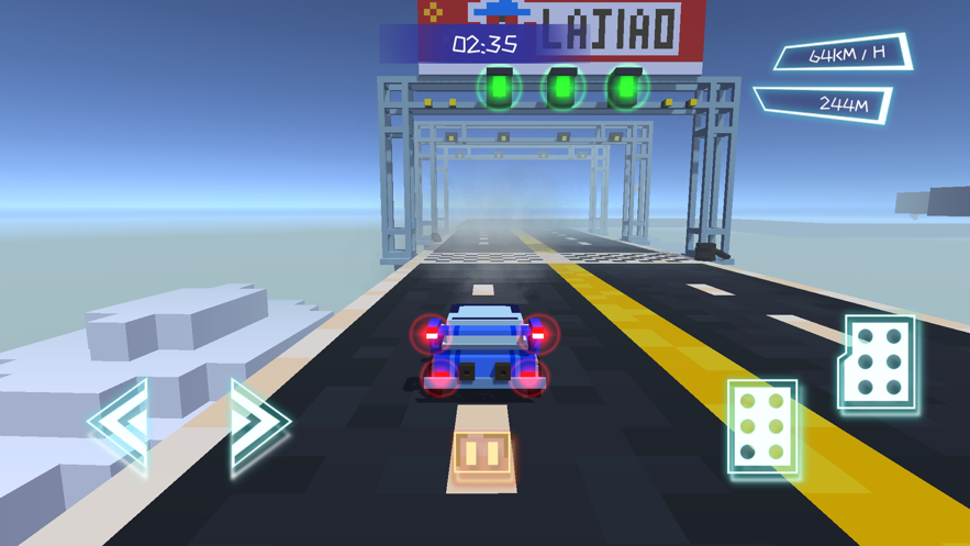 双人赛车3D跑车版