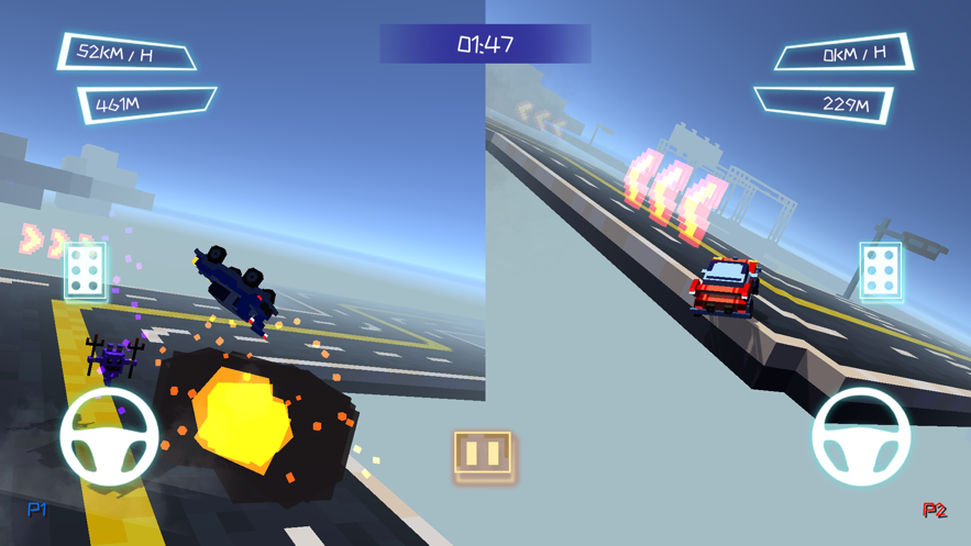 双人赛车3D跑车版