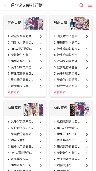 哔哩轻小说app正式版