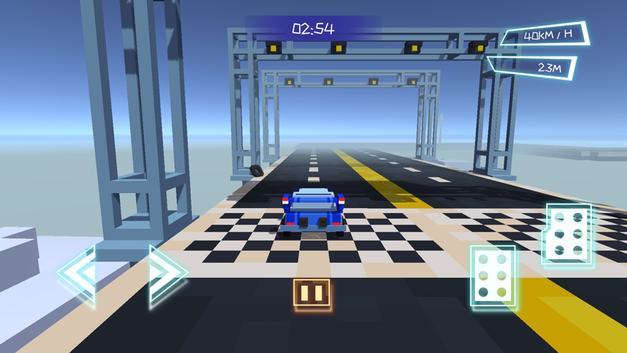 双人赛车3D跑车版