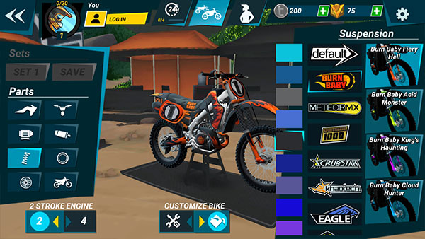 疯狂特技摩托车3破解版