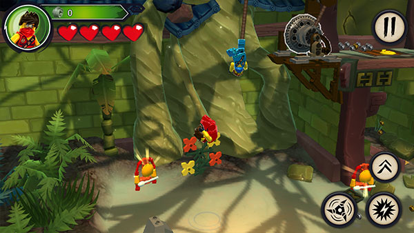 乐高幻影忍者罗宁的阴影正版