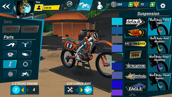 疯狂越野摩托3D