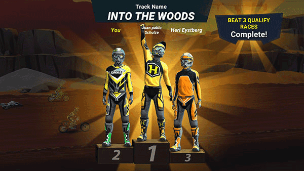 疯狂越野摩托3D