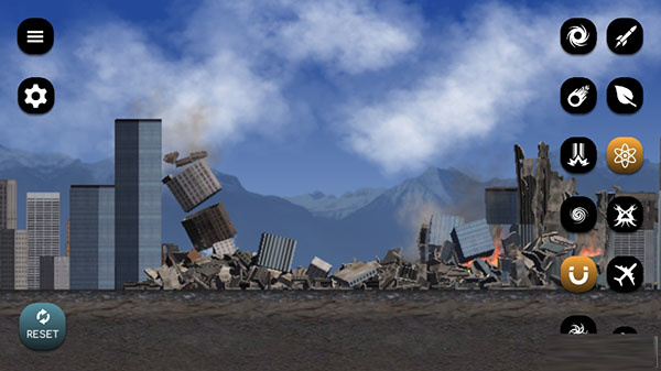 粉碎城市模拟器玩法界面
