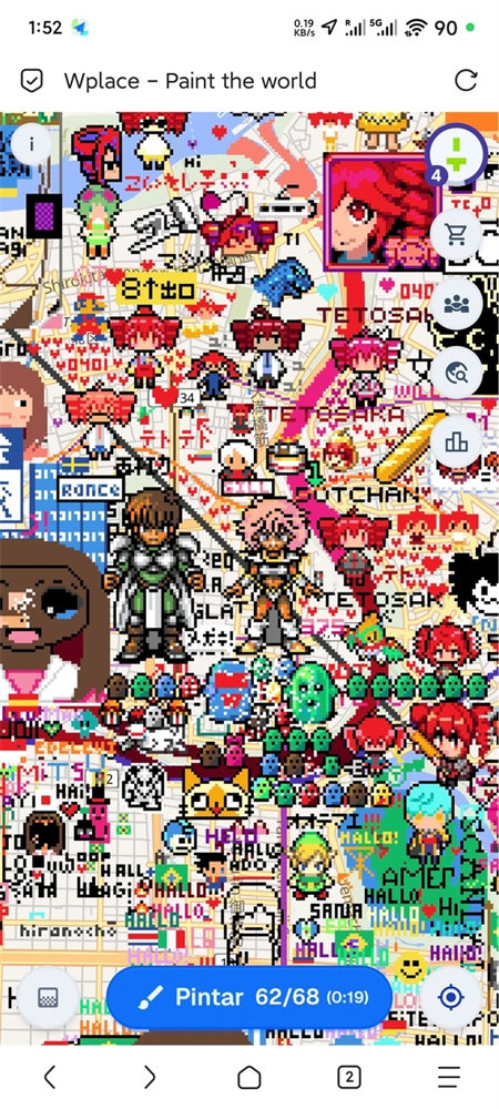 Wplace像素地图官方免费版