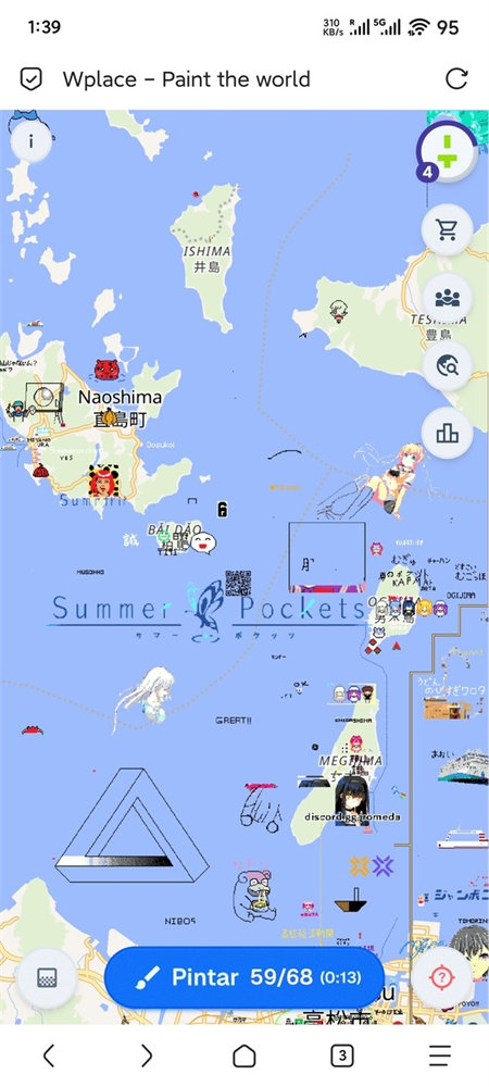 Wplace像素地图最新版