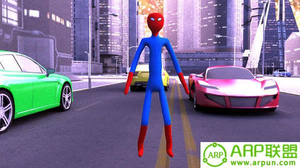 火柴人类绳索蜘蛛侠