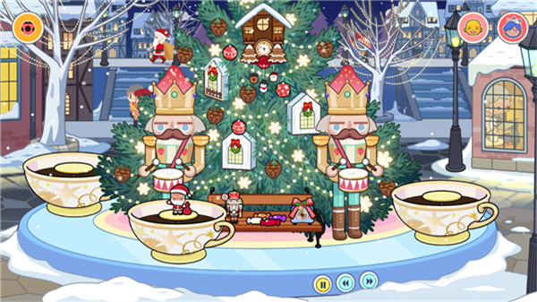 米加小镇世界圣诞小屋无广告