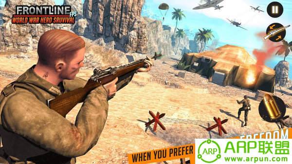 世界战争前线战场