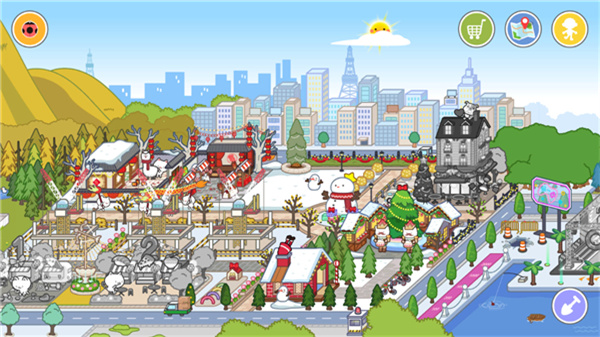 米加小镇世界圣诞小屋无广告