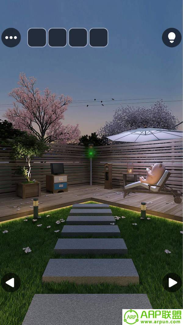 夏夜的公园和UFO