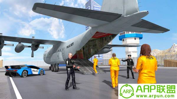 警察运输囚犯模拟器