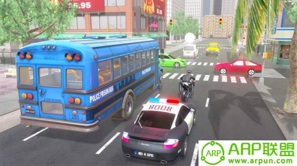 警察运输囚犯模拟器